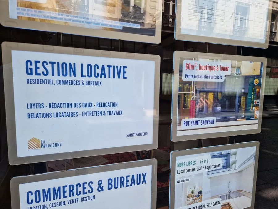 Agence La Nouvelle Parisienne — vitrine gestion locative Paris